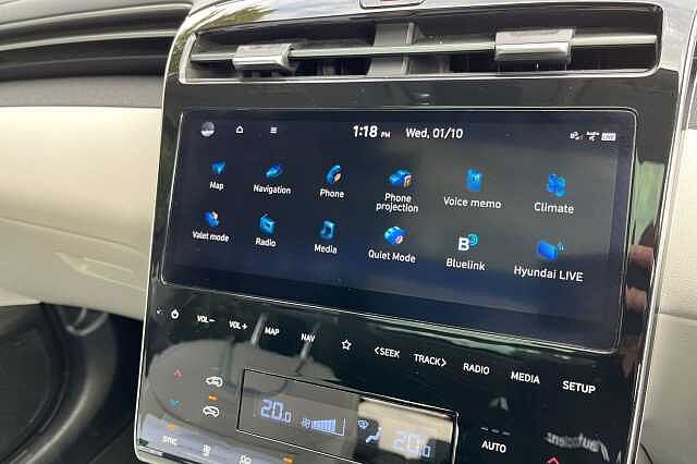 Hyundai TUCSON 1.6 T-GDi MHEV Ultimate DCT 4WD Euro 6 (s/s) 5dr Blue