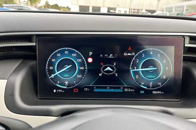 Hyundai TUCSON 1.6 T-GDi MHEV Ultimate DCT 4WD Euro 6 (s/s) 5dr Blue
