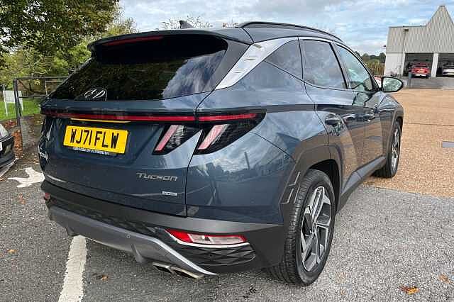 Hyundai TUCSON 1.6 T-GDi MHEV Ultimate DCT 4WD Euro 6 (s/s) 5dr Blue