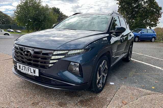 Hyundai TUCSON 1.6 T-GDi MHEV Ultimate DCT 4WD Euro 6 (s/s) 5dr Blue
