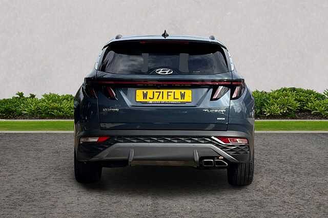 Hyundai TUCSON 1.6 T-GDi MHEV Ultimate DCT 4WD Euro 6 (s/s) 5dr Blue