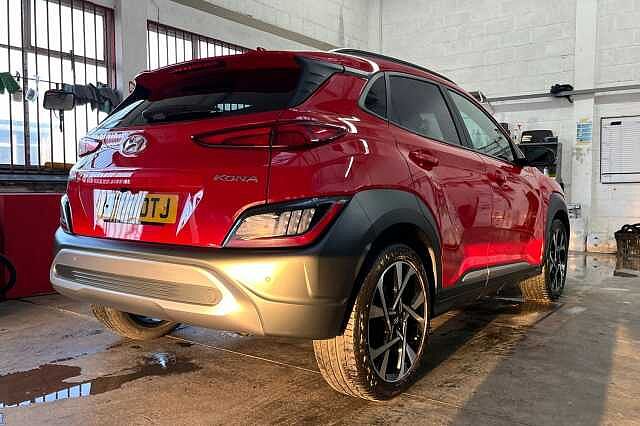 Hyundai KONA 1.0 T-GDi MHEV Premium Euro 6 (s/s) 5dr Red