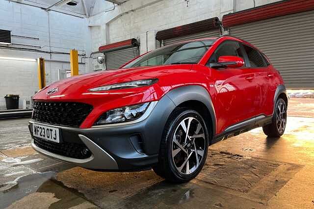 Hyundai KONA 1.0 T-GDi MHEV Premium Euro 6 (s/s) 5dr Red