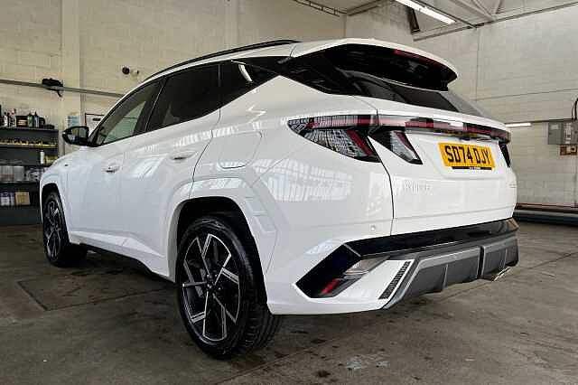 Hyundai TUCSON 1.6 T-GDi N Line Euro 6 (s/s) 5dr White