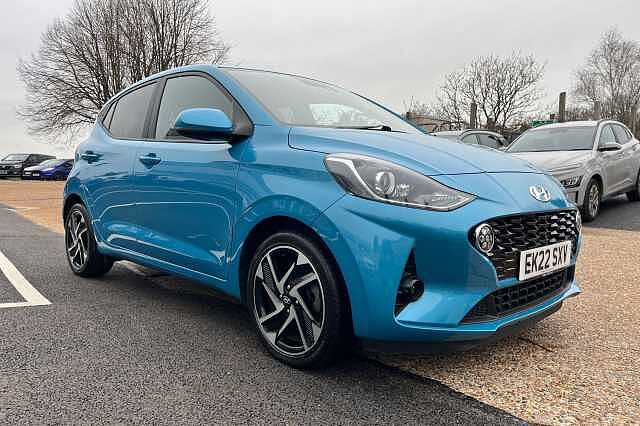 Hyundai I10 1.2 Premium Euro 6 (s/s) 5dr Blue