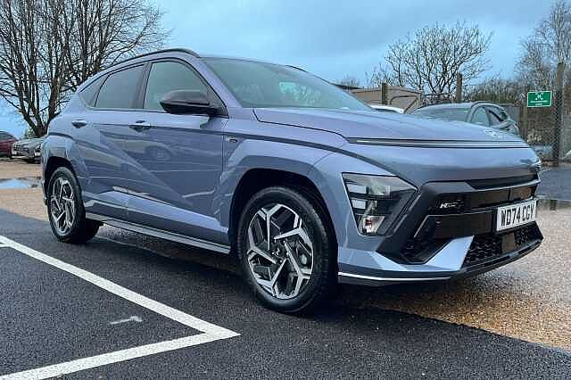Hyundai KONA 1.6 h-GDi N Line DCT Euro 6 (s/s) 5dr Blue