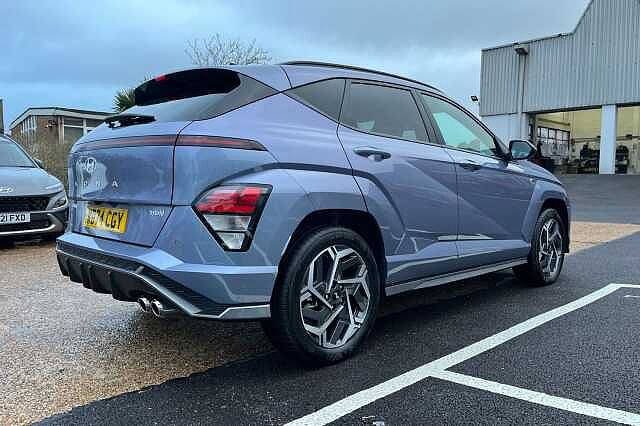 Hyundai KONA 1.6 h-GDi N Line DCT Euro 6 (s/s) 5dr Blue