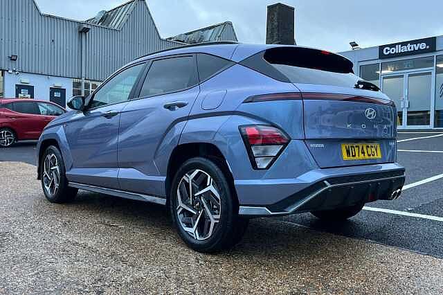 Hyundai KONA 1.6 h-GDi N Line DCT Euro 6 (s/s) 5dr Blue