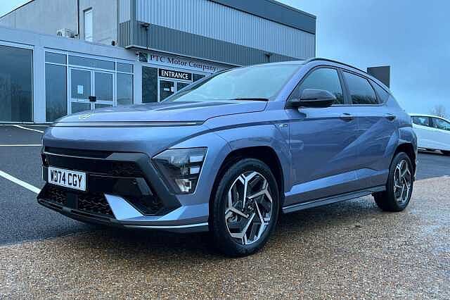 Hyundai KONA 1.6 h-GDi N Line DCT Euro 6 (s/s) 5dr Blue