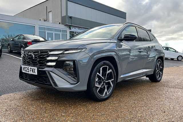 Hyundai TUCSON 1.6 T-GDi MHEV N Line S DCT Euro 6 (s/s) 5dr Grey