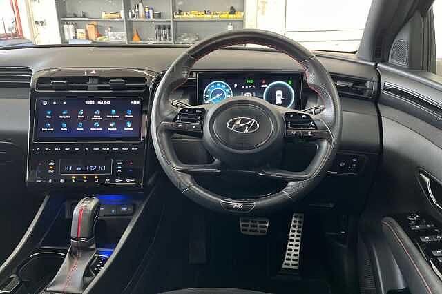 Hyundai TUCSON 1.6 T-GDi MHEV N Line S DCT 4WD Euro 6 (s/s) 5dr Grey