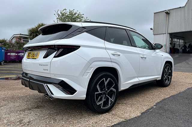 Hyundai TUCSON 1.6T N Line Auto Euro 6 (s/s) 5dr White
