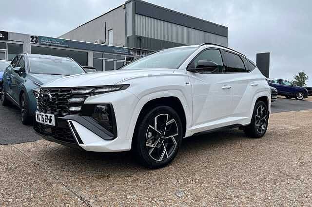 Hyundai TUCSON 1.6T N Line Auto Euro 6 (s/s) 5dr White