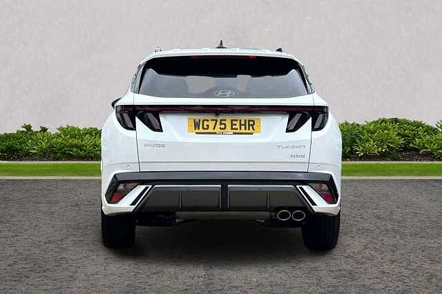 Hyundai TUCSON 1.6T N Line Auto Euro 6 (s/s) 5dr White
