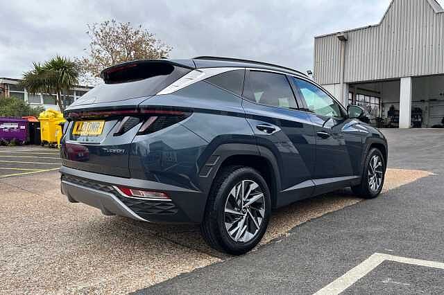 Hyundai TUCSON 1.6 T-GDi MHEV Premium Euro 6 (s/s) 5dr Blue