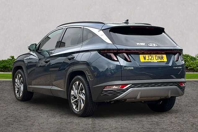 Hyundai TUCSON 1.6 T-GDi MHEV Premium Euro 6 (s/s) 5dr Blue