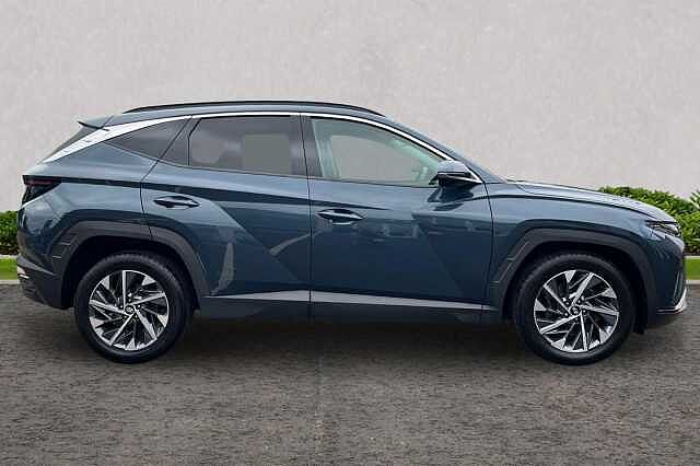 Hyundai TUCSON 1.6 T-GDi MHEV Premium Euro 6 (s/s) 5dr Blue